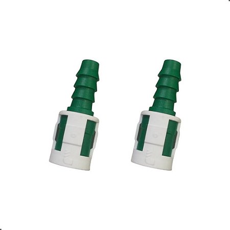 10 Conector Engate Rápido Para Mangueira Tecalon 8mm X 10mm