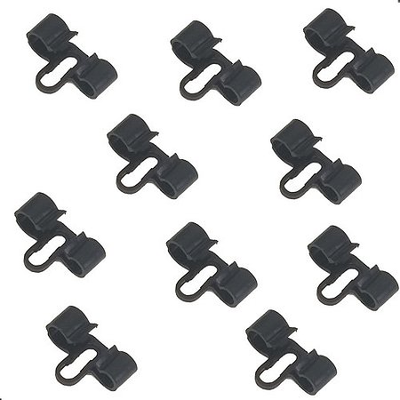 10 Grampo Fixação Mangueira Tecalon 8mm E 6mm Gol Santana