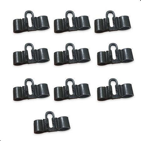 10 Grampo Fixacao Mangueira Uso Automotivo Vw Fiat Ford Gm
