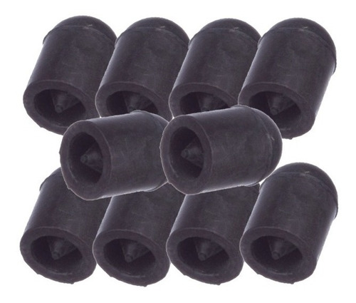 10 Pçs Tampao Borracha Cano Ar Quente Universal 20mm Interno