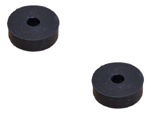 2 - Espaçador Borracha Placa Automotiva Mercado Sul ( Moto )