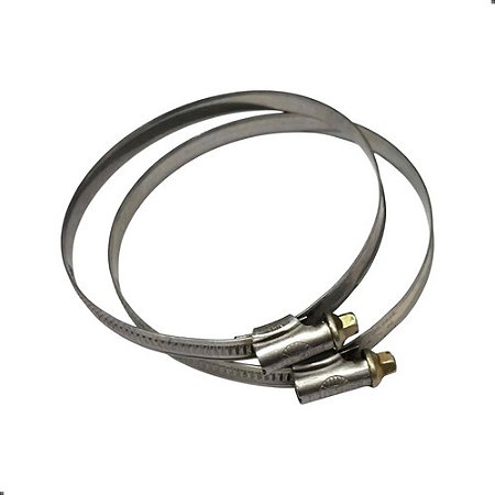 2 Abraçadeira Caixa Filtro De Ar 70x90 Polo Classic Original Vw