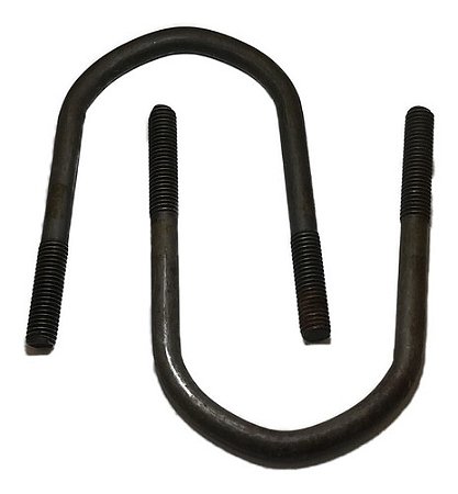 2 Abracadeira Universal Escapamento Tipo U Suspensão