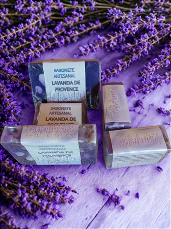 LAVANDA DE PROVENCE - SABONETE BENEFÍCIOS TERAPÊUTICOS, RELAXAMENTO, ALÍVIO DO ESTRESSE, CICATRIZAÇÃO, HIDRATAÇÃO E CALMANTE
