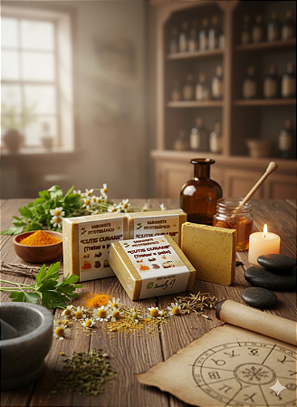 CUTIS CURARE (Tratar a pele) - PODEROSO SABONETE CURADOR, ANTI-INFLAMATÓRIO, CICATRIZANTE, ANTISSÉPTICO E HIDRATANTE