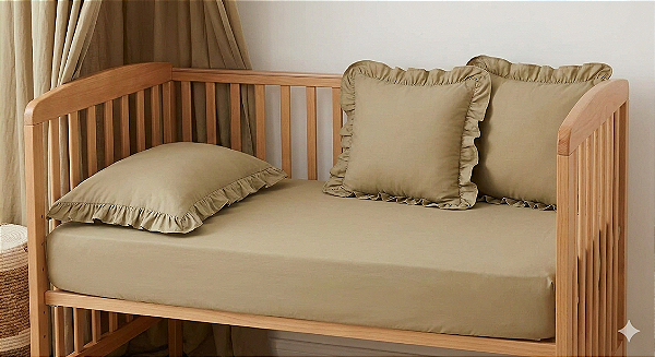 Kit Lençol e Fronha para Berço e Cama Infantil