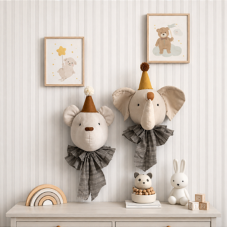Cabeças de Animais Decoração Infantil Sonhos Crafts