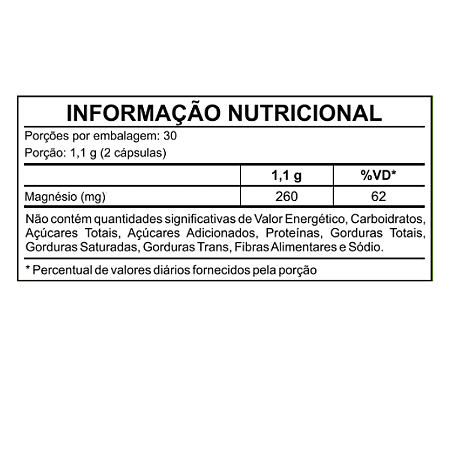 Trimagnésio - 60 cápsulas