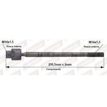 TERMINAL AXIAL CHEVROLET CORSA / MERIVA / MONTANA