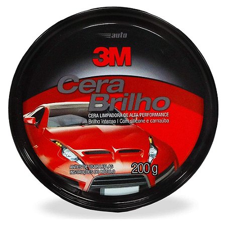 CERA BRILHO COM SILICONE E CARNAUBA