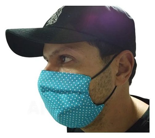 Mascara De Proteção Corona vírus Respiratória Lavável Dupla Face