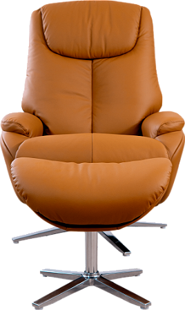 Poltrona Conforto Reclinável Manual com Puff para os Pés