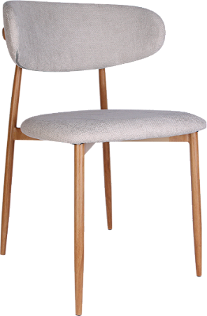 Kit 2 Cadeiras Luna Estofadas