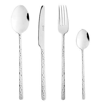 Faqueiro 24 Peças de Aço Inox Veneza - Wolff