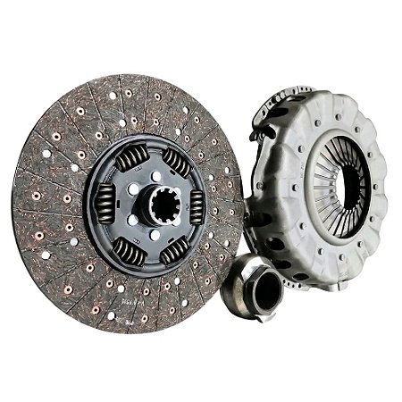 Kit Embreagem 350mm Mercedes Benz 1117 1217 1218 1418 1618 1620 1621 1720 1721 2318 OM 366 caixa ZF Estria grossa Caminhão