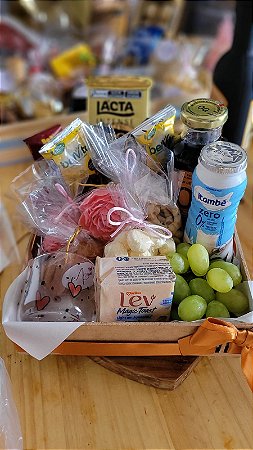 Mini Cesta Café da Manhã