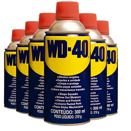 WD40 Antiferrugem Spray Lubrificante 300 ml