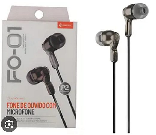 Fone de ouvido com microfone