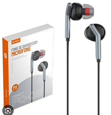 Fone de ouvido com microfone