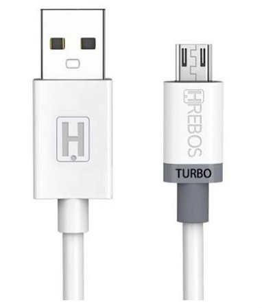 cabo V8 x usb - 2 metros