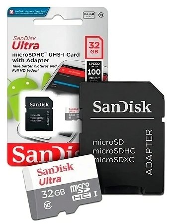 cartão de memória micro SD 32GB