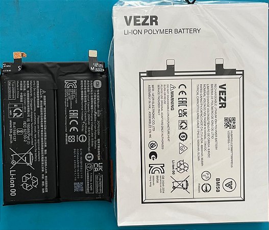 Bateria compatível Xiaomi 11T PRO