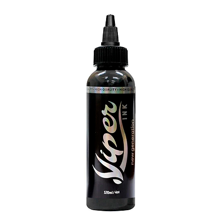 Tinta Viper Ink Preto Tribal - 120ML
