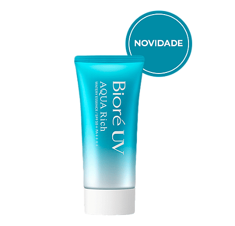 Protetor Solar Facial e Corporal Aqua Rich Watery Essence FPS 50, 50g – Bioré