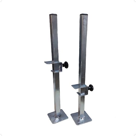 Suporte Nivelador Para Régua Assentamento Azulejo 50cm Galvanizado