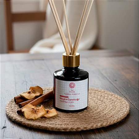 Difusor de varetas de maça e canela - 150ML | Sol Aromas