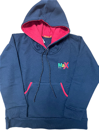 Blusa C/ Capuz Moleton Peluciada Maxi Jr.