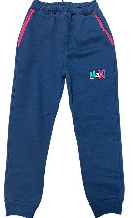 Calça Moleton Peluciada Maxi Jr