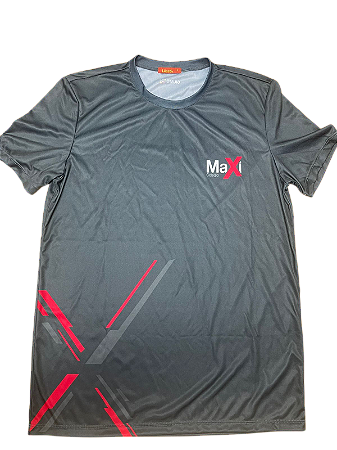 Camiseta Maxi Dryfit Cinza