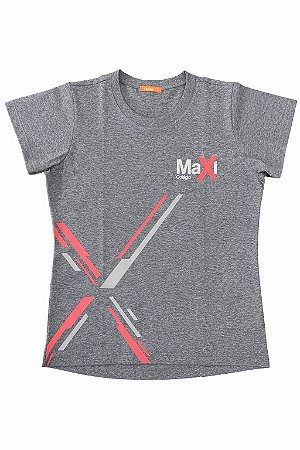 Baby Look Grafite Malha PA