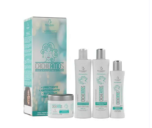 Kit Capilar Cacheamos - Bio Instinto - 4 Itens