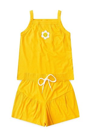 Conjunto Feminino Infantil Ribaninha De Verão