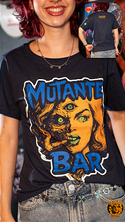 Camiseta Mutante Bar - Azul