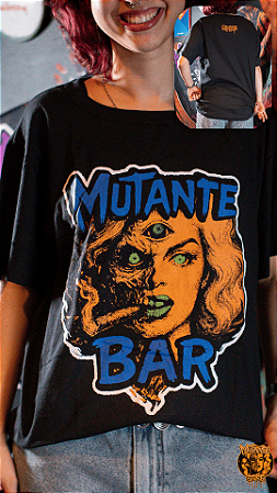 Camiseta Mutante Bar - Preta