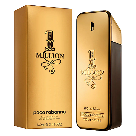 Perfume Masculino One Million Rabanne Eau de Toilette 100ml