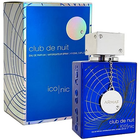 Perfume Masculino Club de Nuit Blue Iconic Armaf Eau de Parfum 105ml