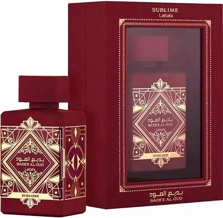Perfume Unissex Bade’e Al Oud Sublime Lattafa Eau de Parfum 100ml