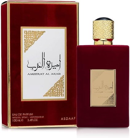 Perfume Feminino Ameerat Al Arab Asdaaf Lattafa Eau de Parfum 100ml