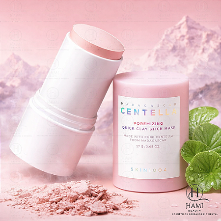 SKIN1004 Madagascar Centella Poremizing Clay Stick Mask – Redução de Poros