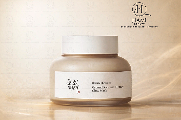 Beauty of Joseon Ground Rice & Honey Glow Mask – Máscara Facial Iluminadora e Hidratante de Arroz Coreano