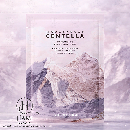 SKIN1004 Madagascar Centella Poremizing Clarifying Mask – Máscara Facial Calmante e Redutora de Poros com Centella