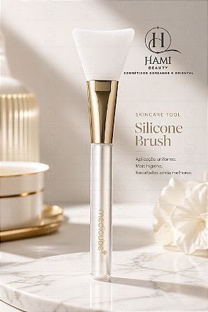 Medicube Silicone Brush – Espátula de Silicone para Máscara Facial e Skincare