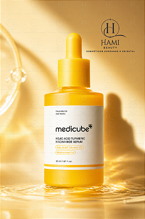 Medicube Kojic Acid Turmeric Niacinamide Serum 30ml – Sérum Clareador Coreano Anti Manchas