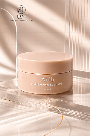 Abib PDRN Retinal Eye Patch Glow Jelly - Patch para Olhos Coreano com Retinal e Efeito Glow