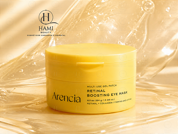 Arencia Retinal Boosting Eye Mask - Máscara Coreana para Área dos Olhos com Retinal e Colágeno