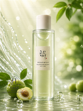 Beauty of Joseon Green Plum Refreshing Toner AHA + BHA - Tônico Facial Coreano Renovador e Controle de Oleosidade